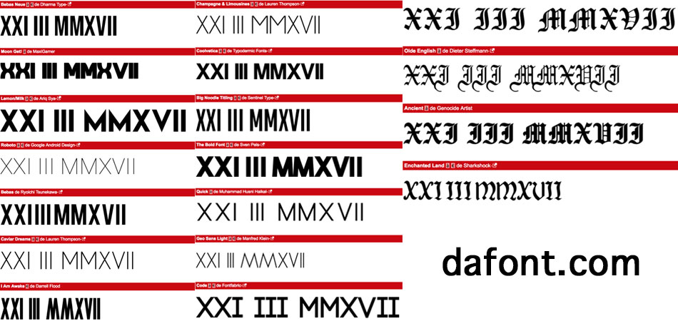 tatuajes numeros romanos