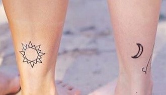 tatuajes para dos - Tatuaje del dia y la noche